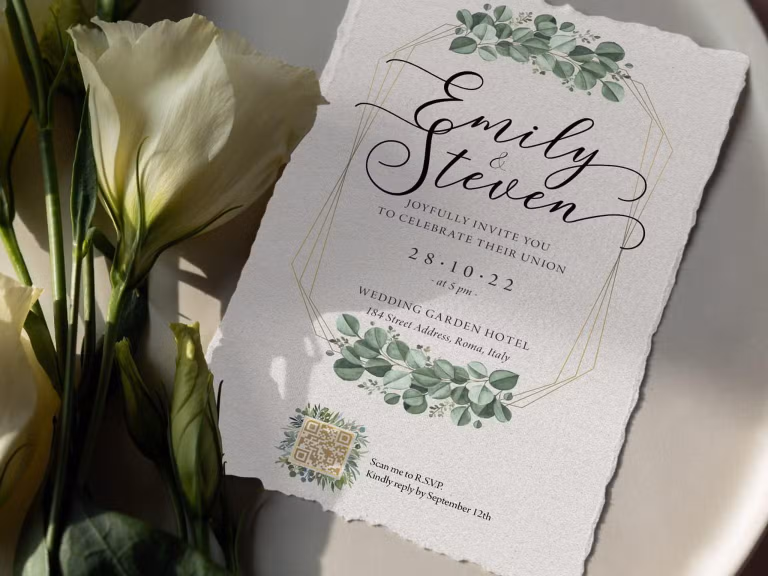 Codes QR pour les mariages