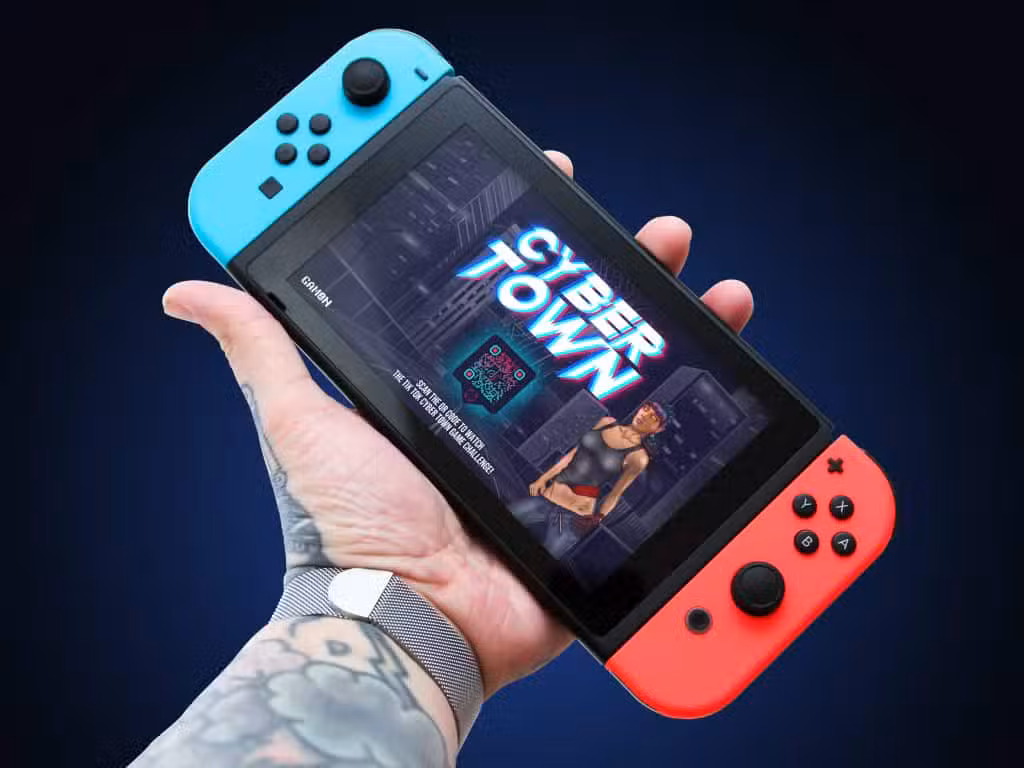 QR codes in Video Games