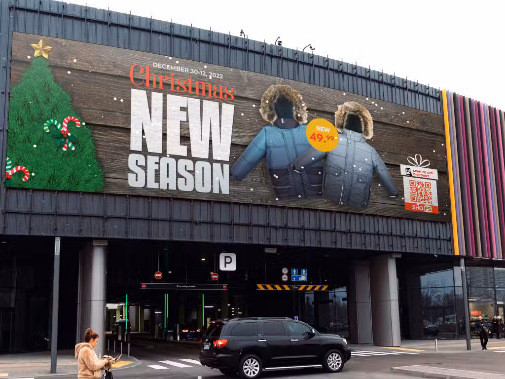 QR codes on Billboards