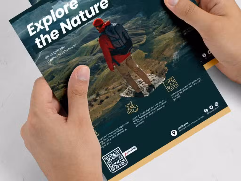Códigos QR en Flyers