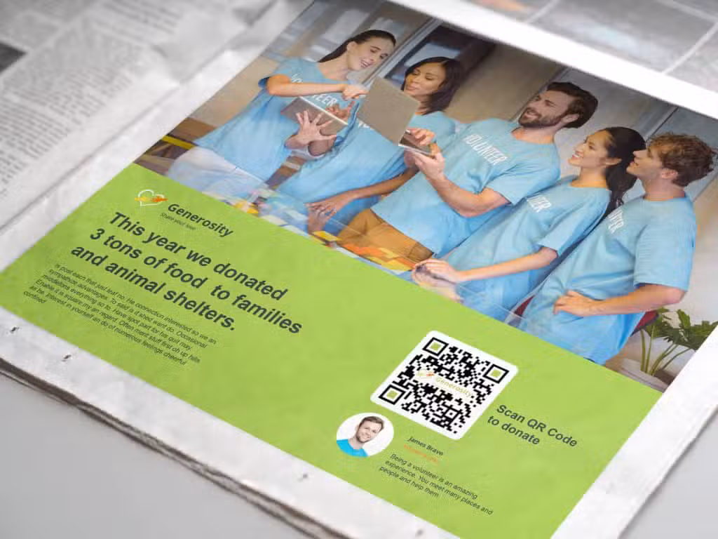 QR codes voor organisaties zonder winstoogmerk