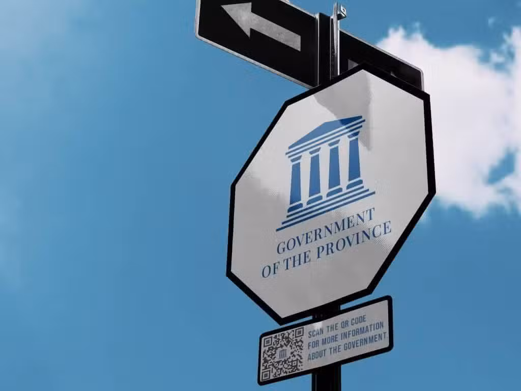 QR codes on Street Signs