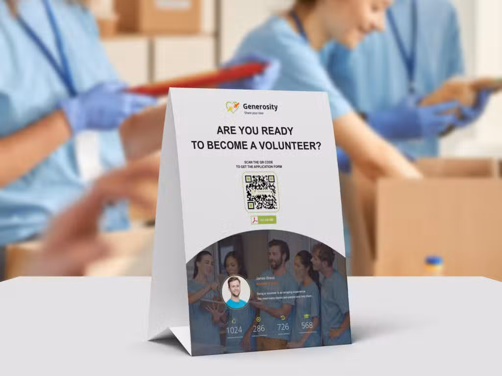 QR codes voor organisaties zonder winstoogmerk