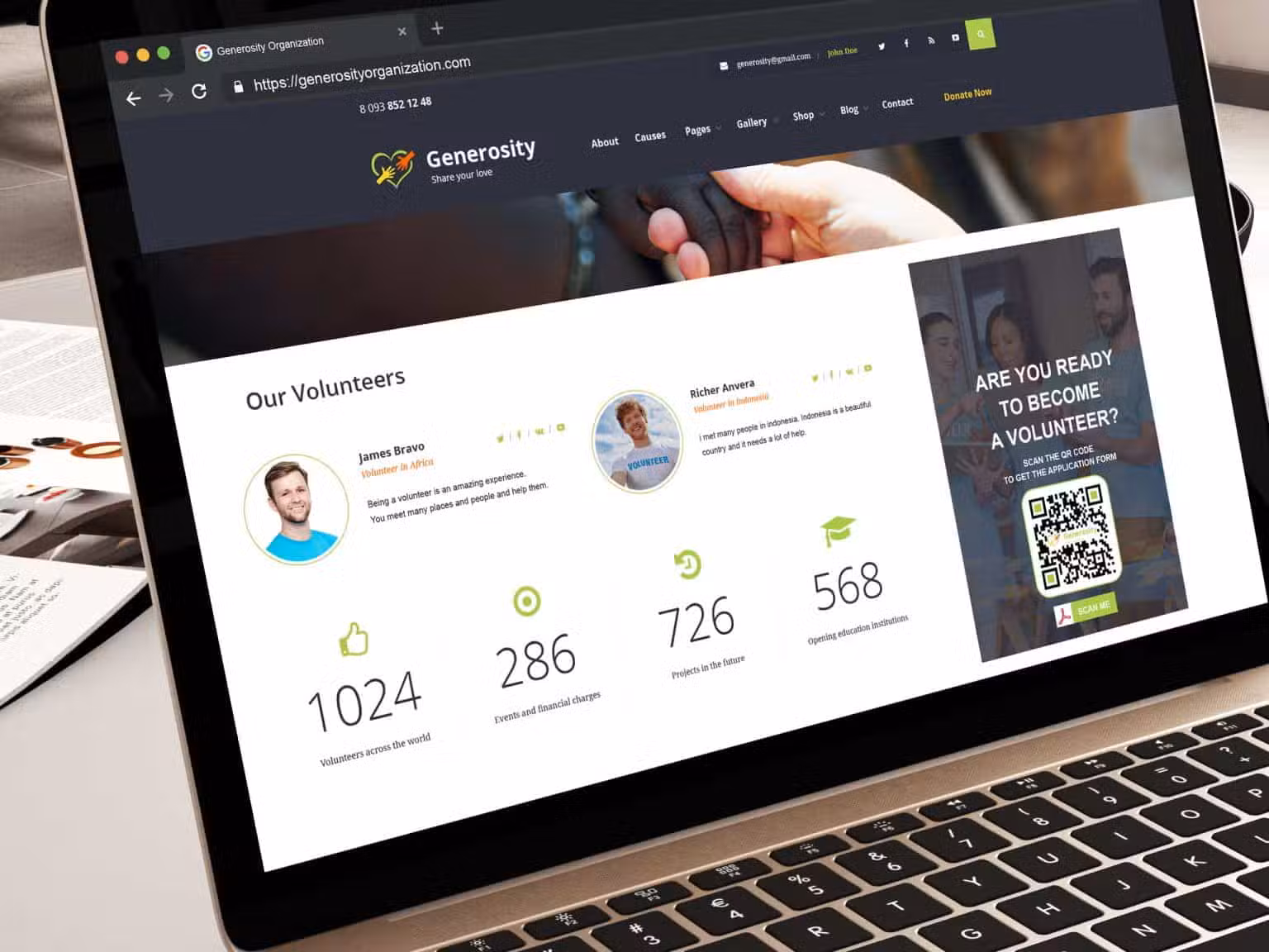 QR codes voor non-profit organisaties