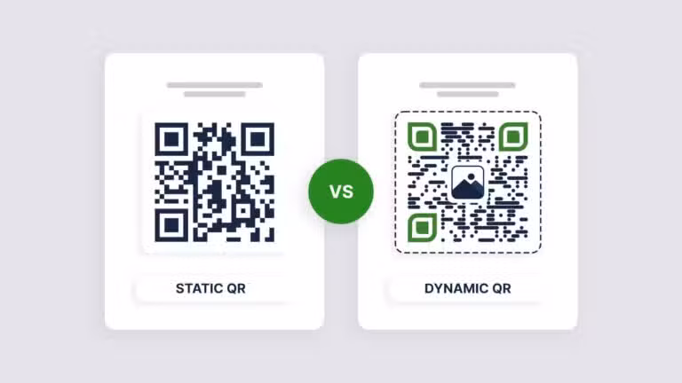 Static vs Dynamic QR code