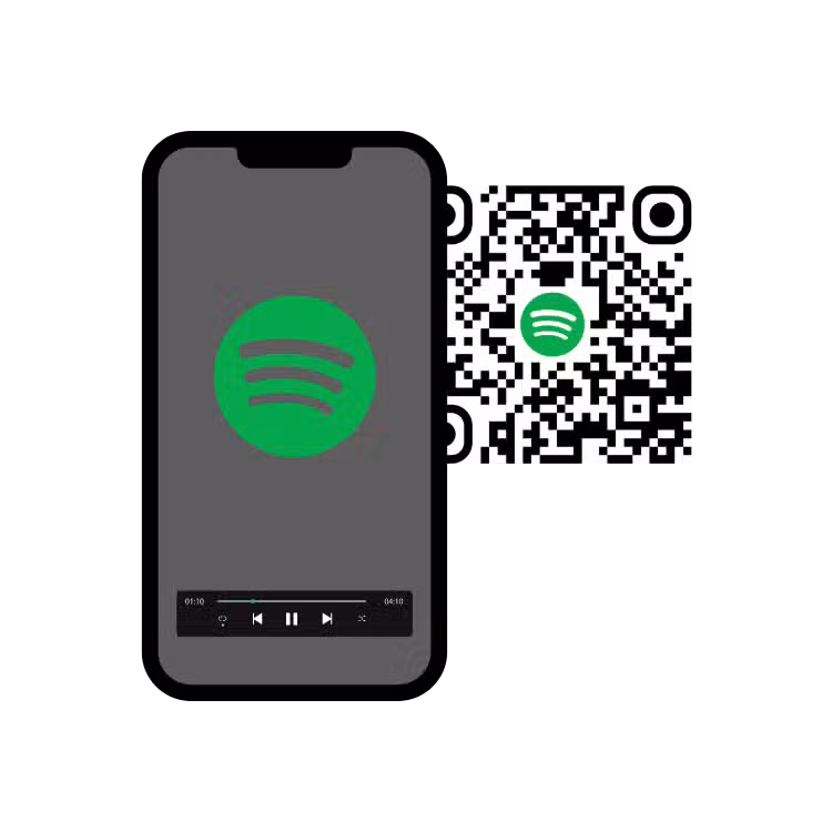 Spotify zum QR-Code