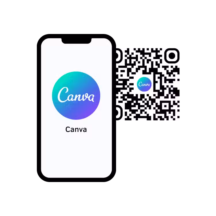 Canva to QR code