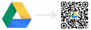 Google Drive to QR code convert