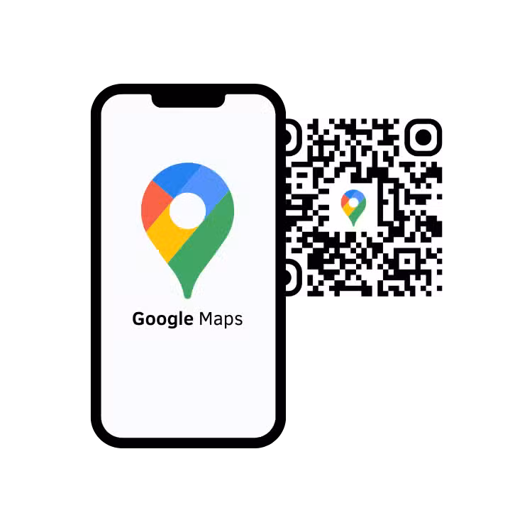 Google Maps to QR code