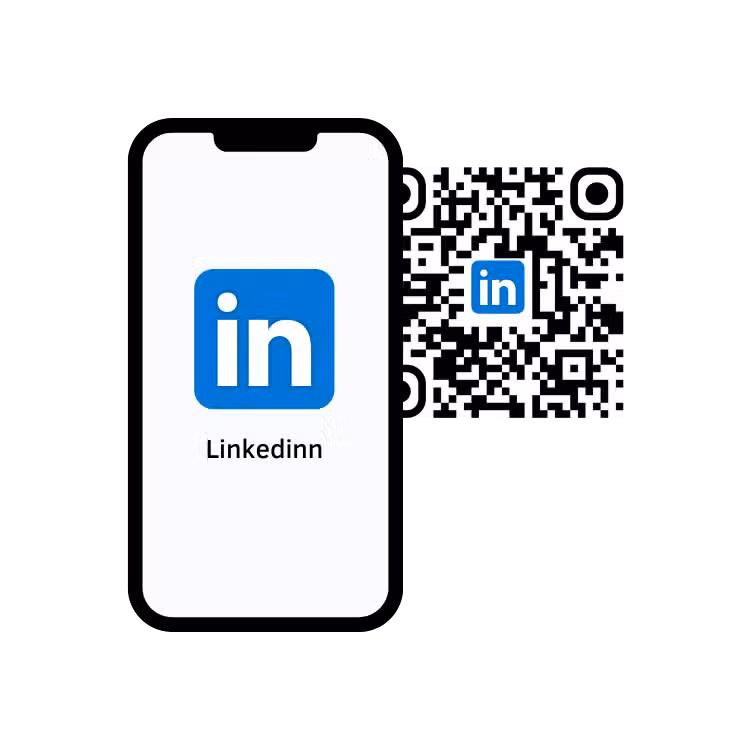 Linkedin to QR code