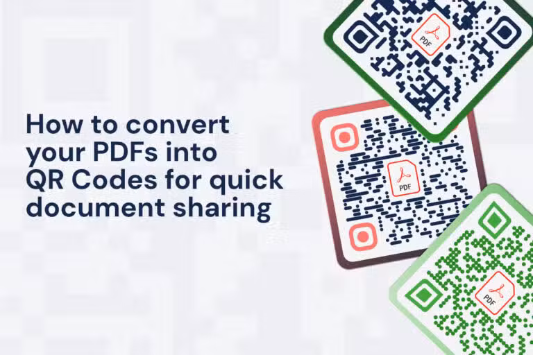 Comment convertir tes PDF en codes QR pour un partage rapide des documents ?