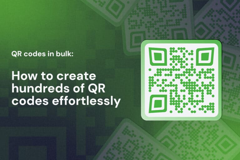 qr codes in bulk