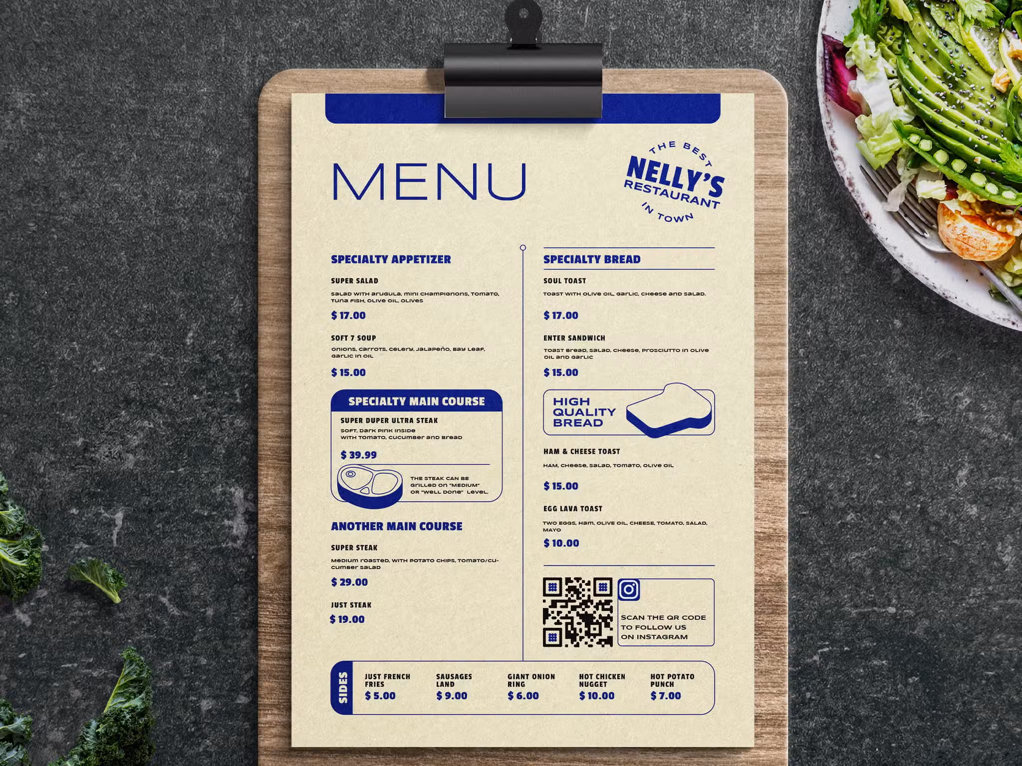 PDF QR Code pour les menus numériques dans les restaurants et les cafés