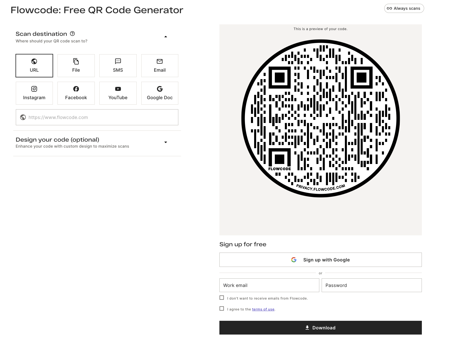 Flowcode - R-codegenerator