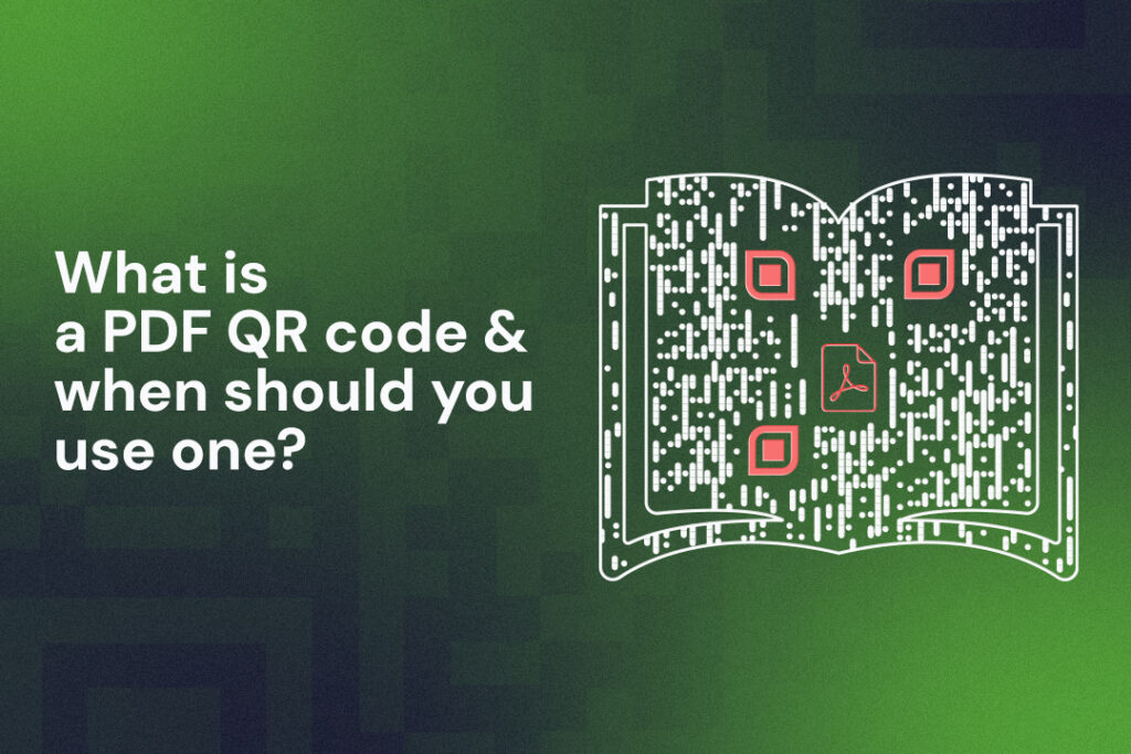 ¿Qué es un código QR PDF y cuándo debes utilizarlo?
