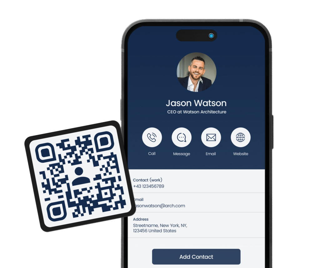 vCard QR Code Generator