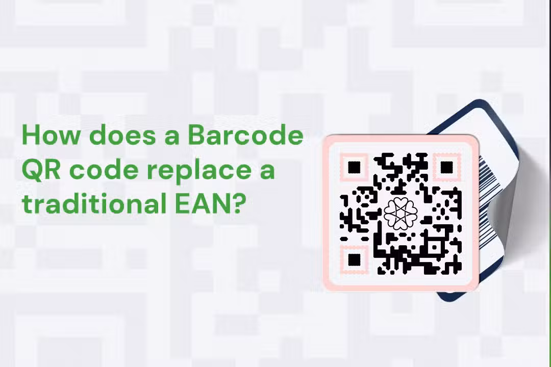 In che modo un codice QR sostituisce un codice EAN tradizionale?