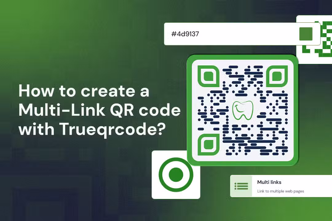 Come creare un codice QR multilink con Trueqrcode