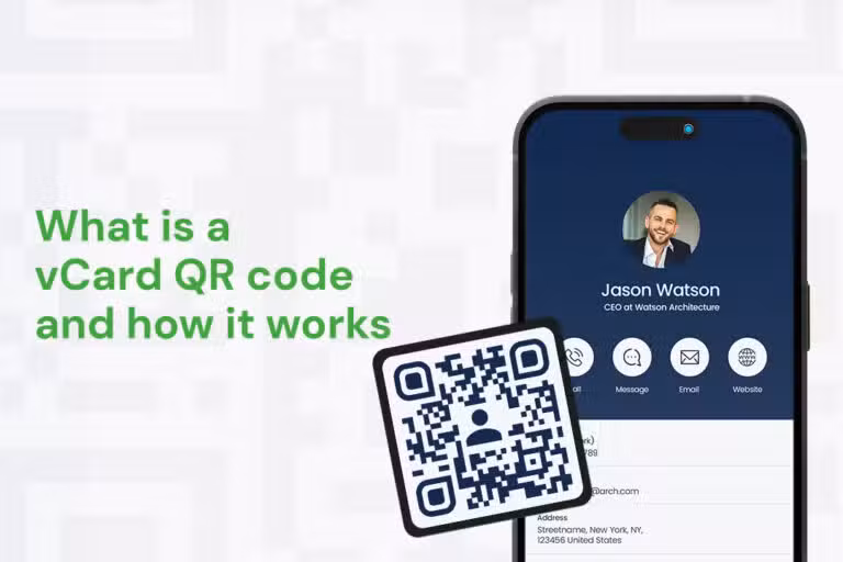 Wat is een vCard QR code en hoe werkt het?