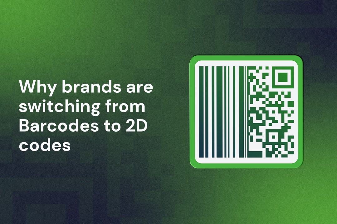 Waarom merken overstappen van streepjescodes naar 2D-codes