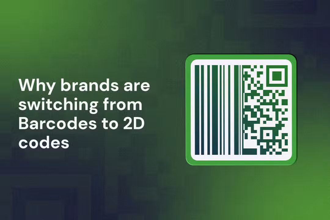 Perché i marchi stanno passando dai codici a barre ai codici 2D