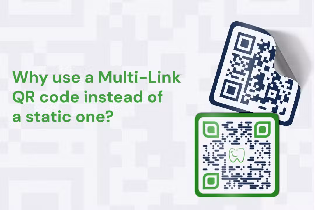 Perché usare un codice QR multi-link invece di uno statico?