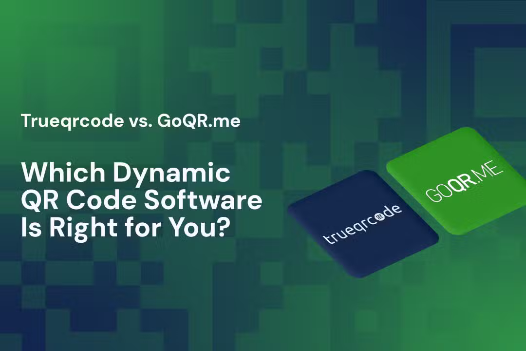 trueqrcode vs goqr.me comparison blog thumbnail