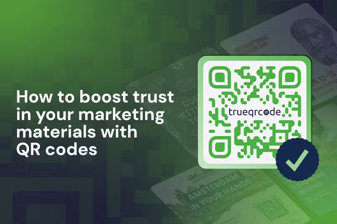How to boost trust in your marketing materials with QR codes