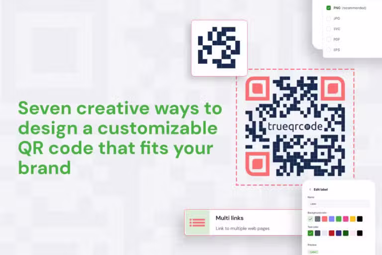 Seven creative ways to design a customizable QR code that fits your brand