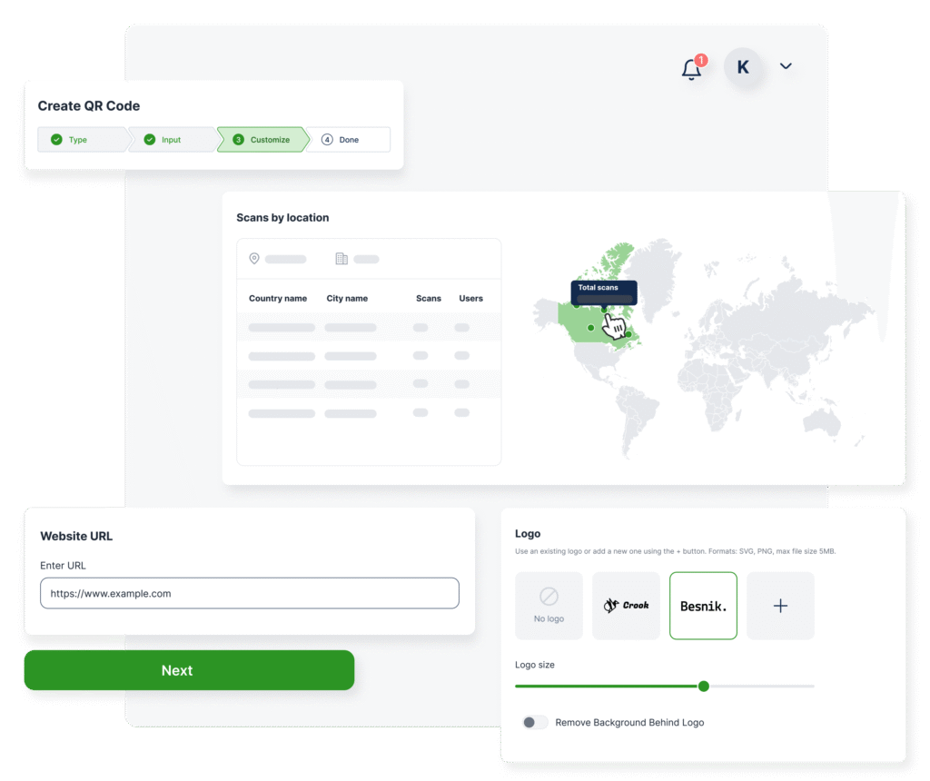 Create a dynamic QR code and experience the advantages
