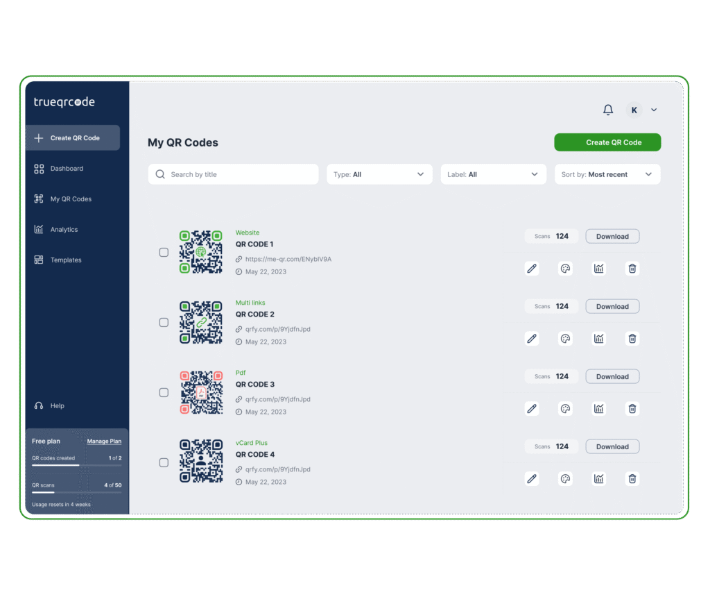 Qué son las plantillas de códigos QR
