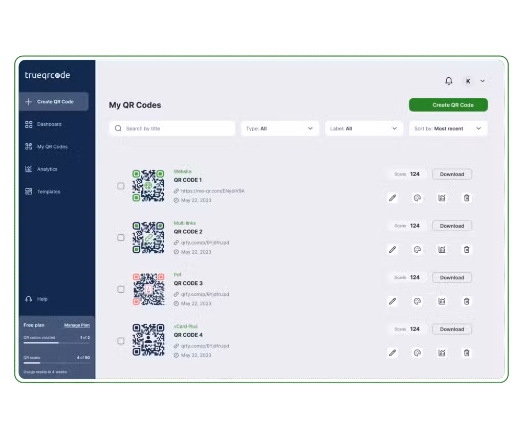Qu'est-ce qu'un modèle de code QR ?