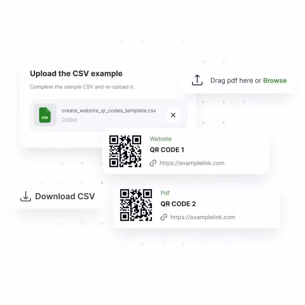 Create QR Codes in bulk