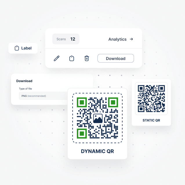 Dynamic QR Codes Feature