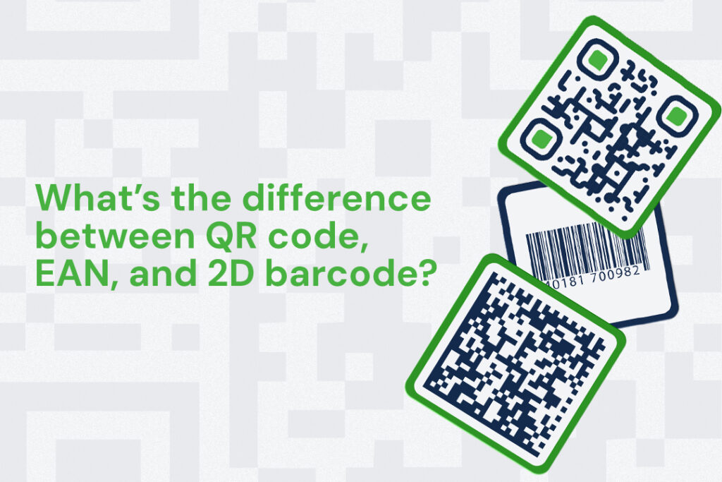 What’s the Difference Between QR Code, EAN, and 2D Barcode