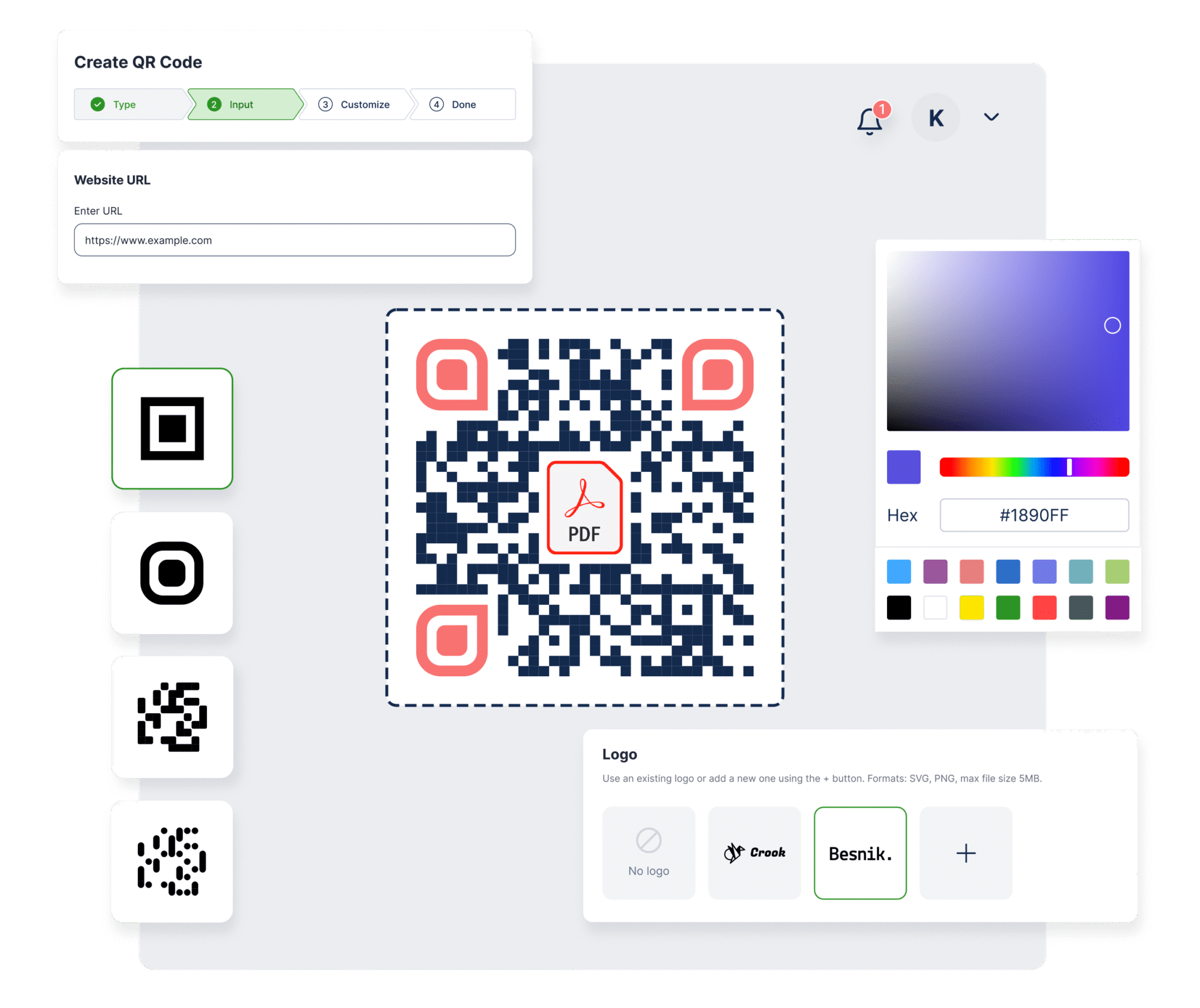 Customize QR Codes | Trueqrcode